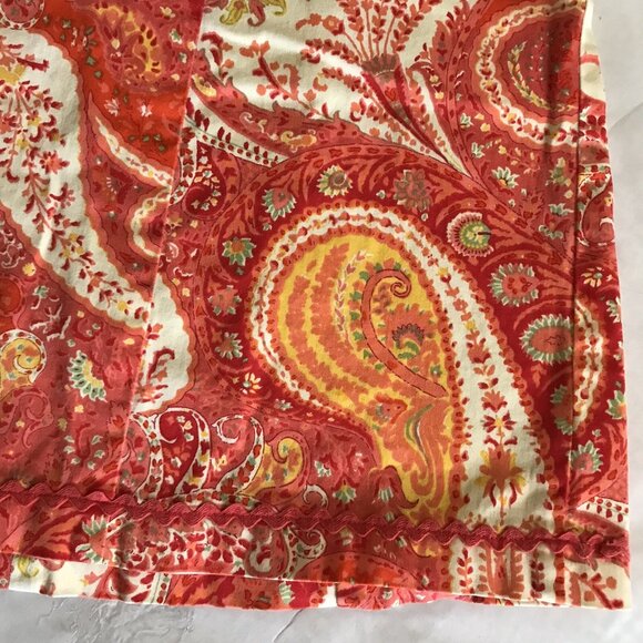 Moda International Size 2 Retro Paisley Print Strapless Tie Back - Picture 4 of 10